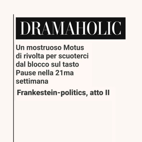 Un mostruoso Motus di rivolta per scuoterci dal blocco sul tasto Pause